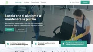 Desarrollo de Sitio web Corporativo para Empresa de Limpieza y Mantenimiento (Verus Italy) - Proyecto por Novatixel